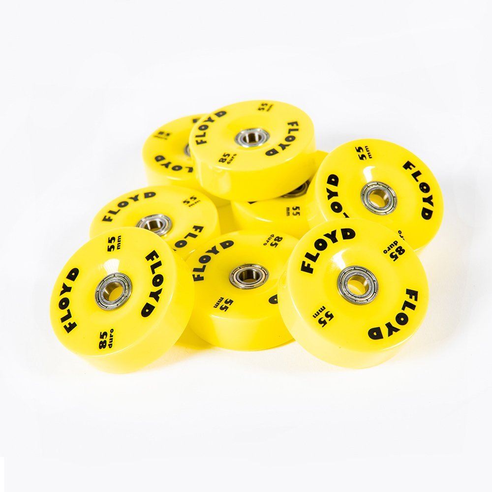 FLOYD Speed Yellow Wheel Sets 輪子八件組 (黃色)