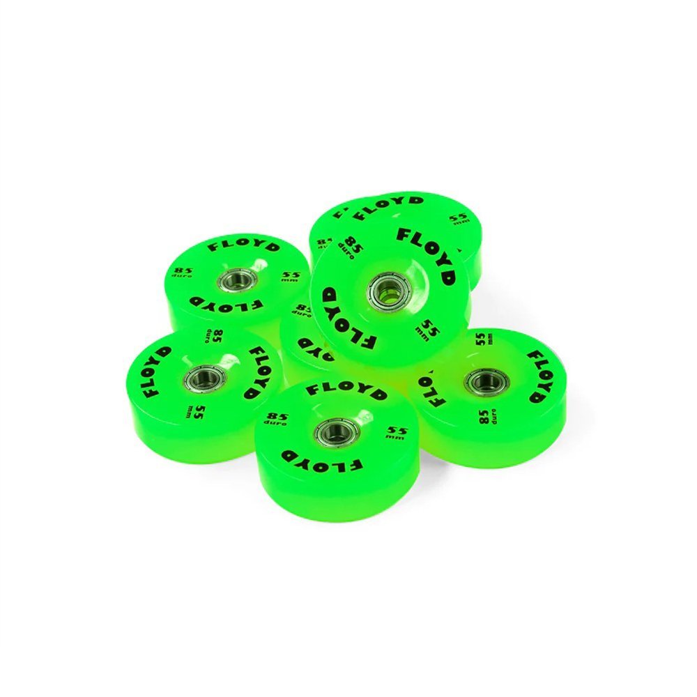 FLOYD Laser Green Wheel Sets 輪子二件組 (螢光綠)