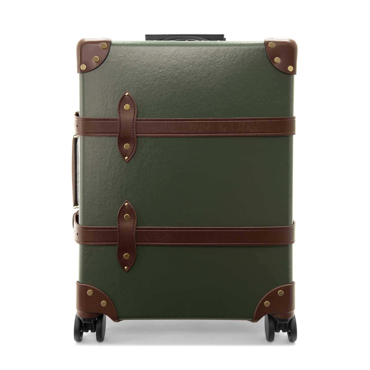 Globe-Trotter Centenary 21吋四輪登機箱(綠/咖啡/金)