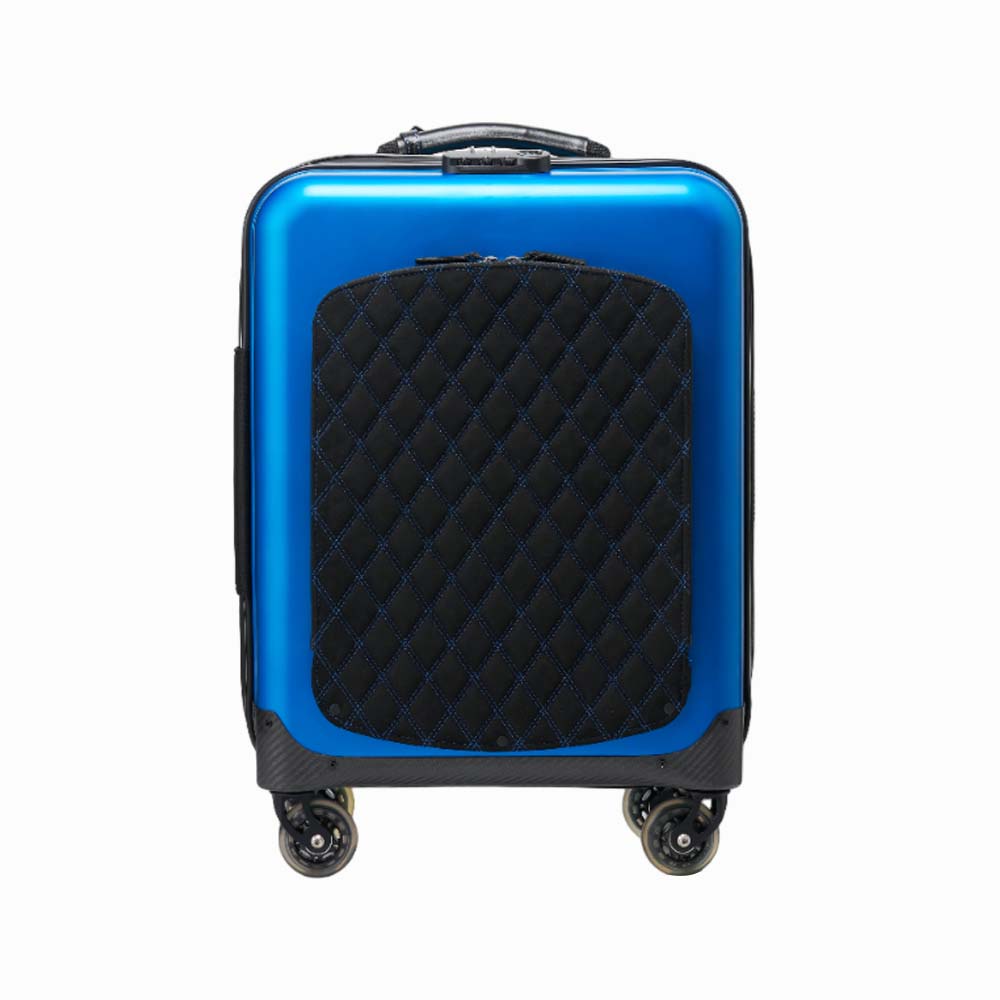 Tecknomonster Akille Pocket 21吋鋁製登機箱(藍色)