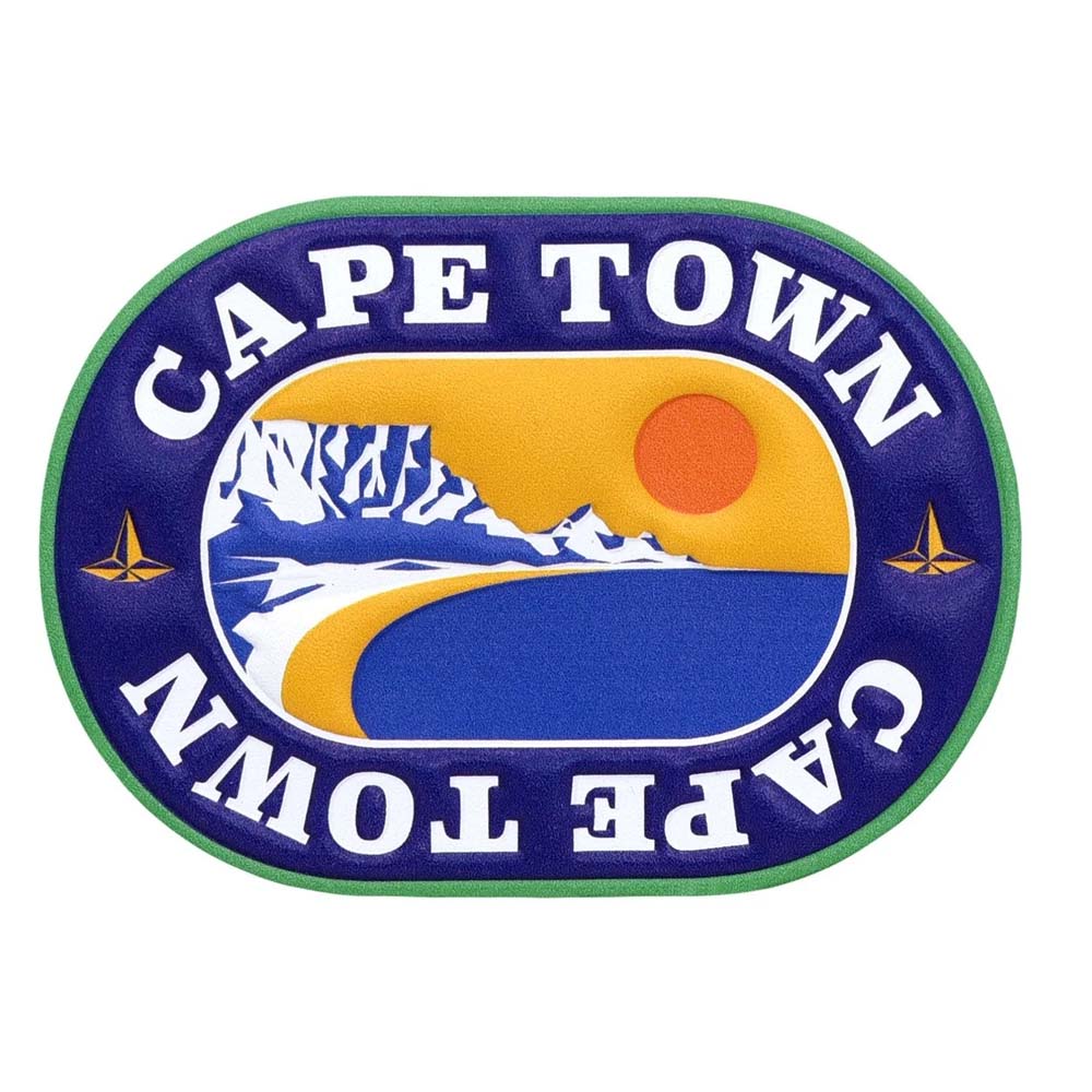 Globe-Trotter 旅行城市系列皮革行李箱貼紙(Cape Town)
