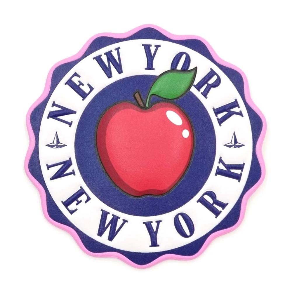 Globe-Trotter 旅行城市系列皮革行李箱貼紙(New York)