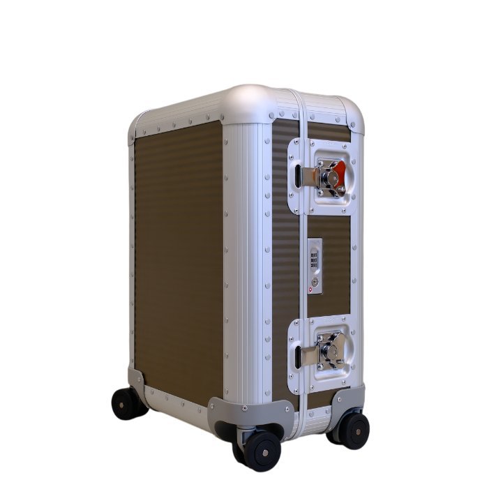 【台灣限定色】FPM BANK 21吋登機箱 月光銀/軍綠
